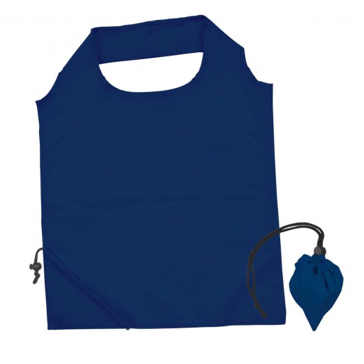 Navy Express Folding Shopping Bags